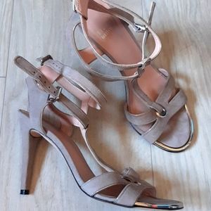Stuart weitzman grey heels size 7